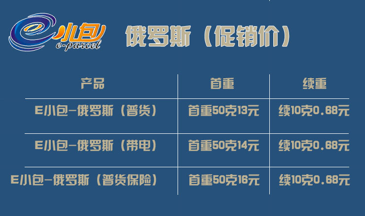 俄羅斯專線價格 俄羅斯專線價格